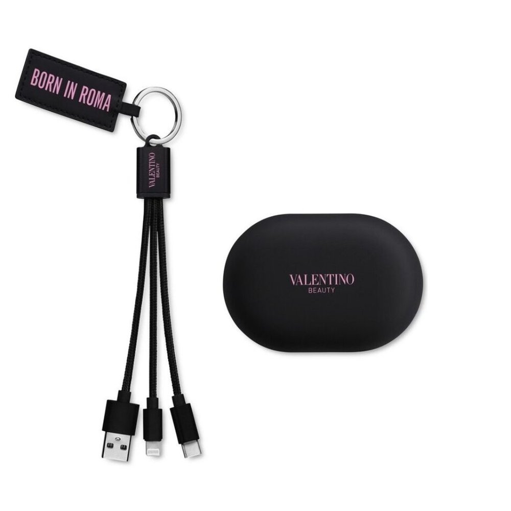 Valentino Born in Roma Portable Charger in Black